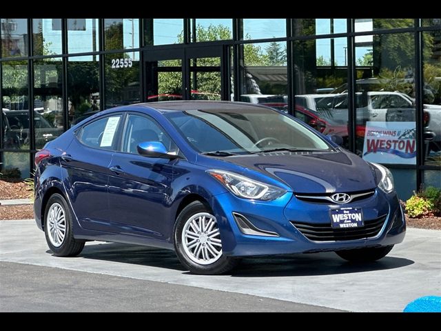 2016 Hyundai Elantra SE