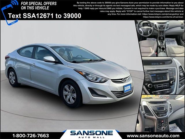 2016 Hyundai Elantra SE