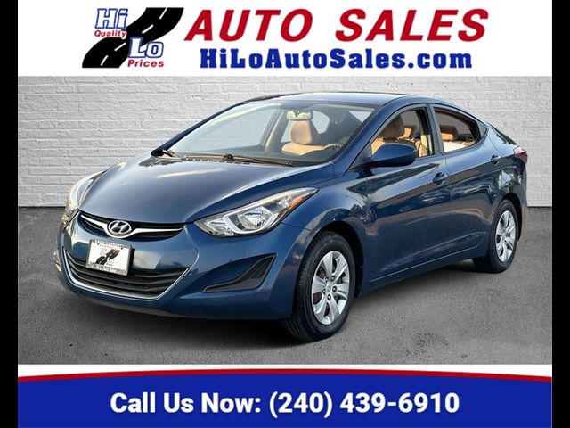 2016 Hyundai Elantra SE