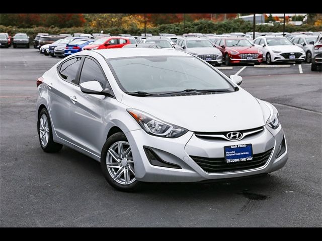 2016 Hyundai Elantra SE