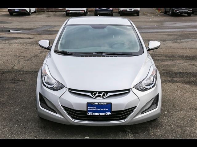 2016 Hyundai Elantra SE