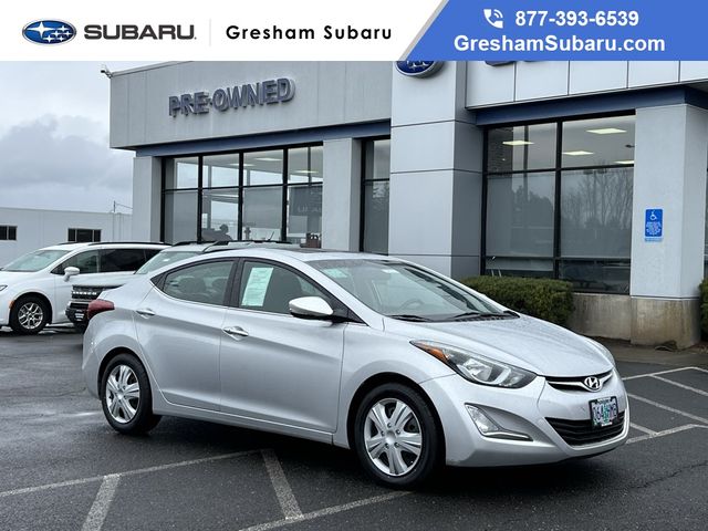 2016 Hyundai Elantra Value Edition