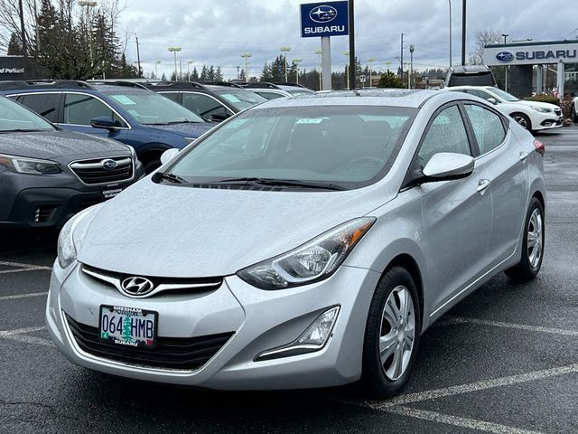 2016 Hyundai Elantra Value Edition