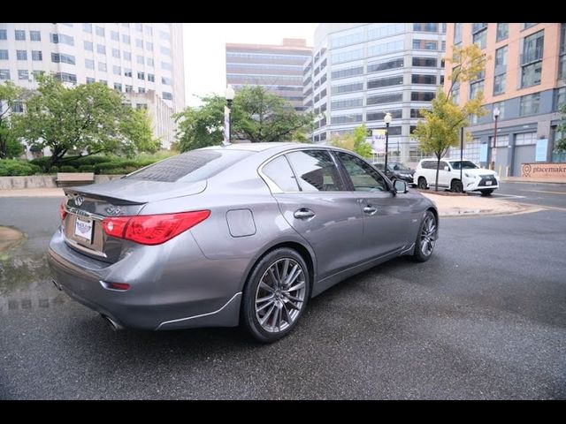 2016 INFINITI Q50 3.0T Red Sport 400