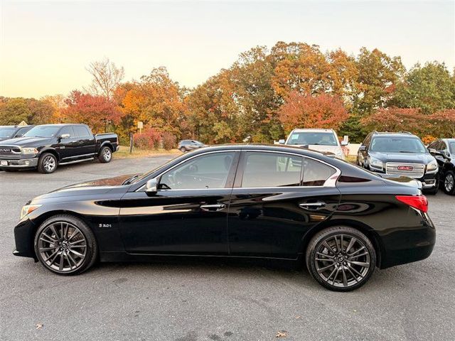 2016 INFINITI Q50 3.0T Red Sport 400