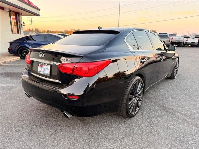 2016 INFINITI Q50 3.0T Red Sport 400