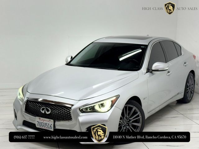 2016 INFINITI Q50 3.0T Red Sport 400