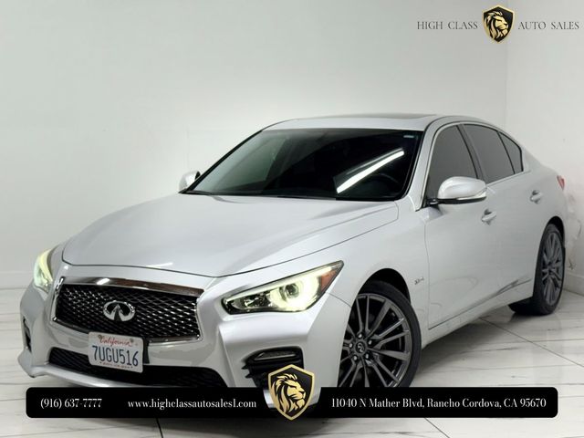 2016 INFINITI Q50 3.0T Red Sport 400