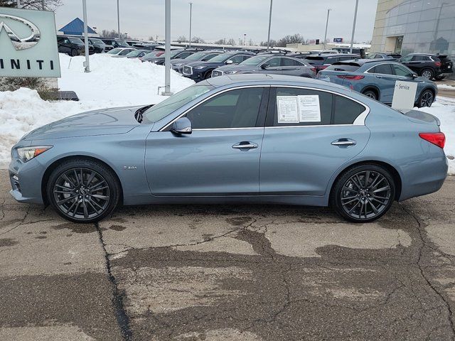 2016 INFINITI Q50 3.0T Red Sport 400