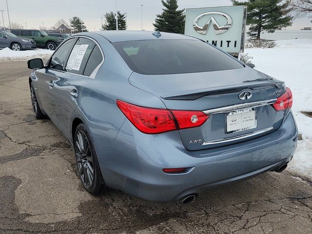 2016 INFINITI Q50 3.0T Red Sport 400