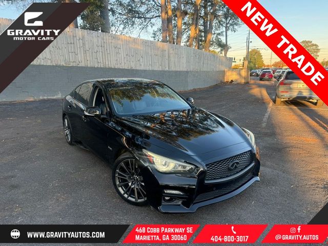 2016 INFINITI Q50 3.0T Red Sport 400