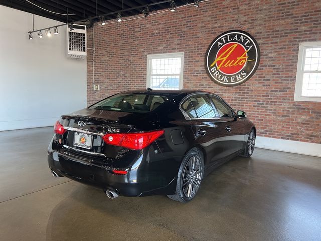 2016 INFINITI Q50 3.0T Red Sport 400