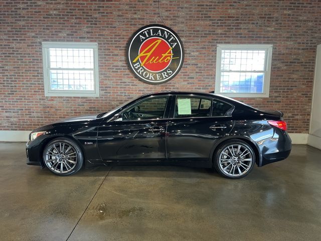 2016 INFINITI Q50 3.0T Red Sport 400