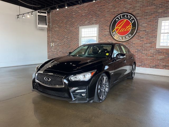 2016 INFINITI Q50 3.0T Red Sport 400