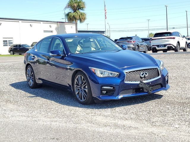 2016 INFINITI Q50 3.0T Red Sport 400