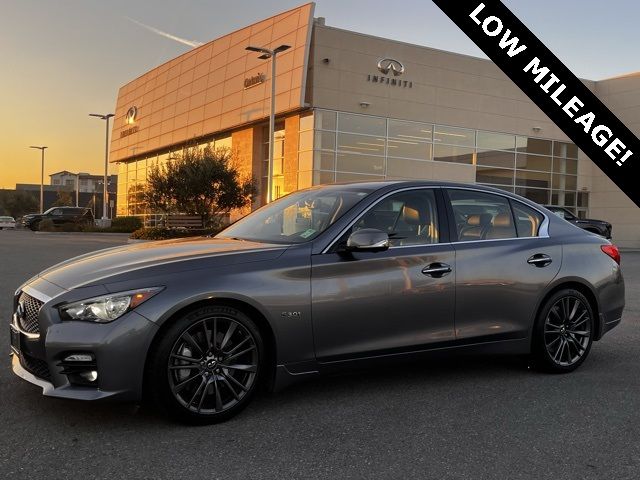 2016 INFINITI Q50 3.0T Red Sport 400