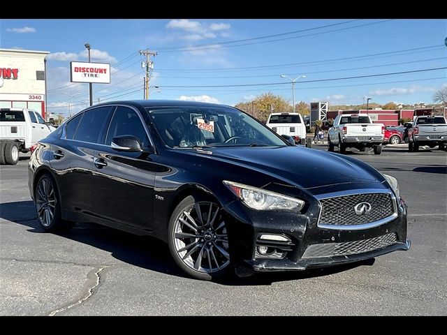 2016 INFINITI Q50 3.0T Red Sport 400