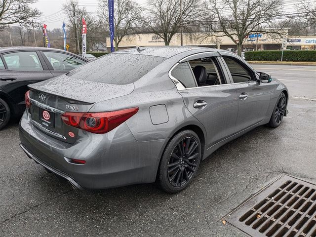 2016 INFINITI Q50 3.0T Red Sport 400