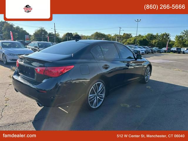 2016 INFINITI Q50 3.0T Red Sport 400