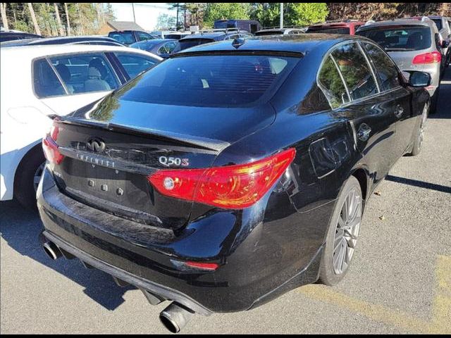 2016 INFINITI Q50 3.0T Red Sport 400