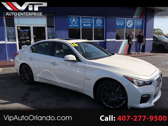 2016 INFINITI Q50 3.0T Red Sport 400