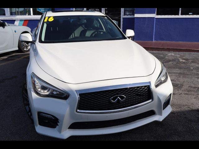 2016 INFINITI Q50 3.0T Red Sport 400
