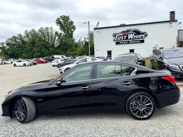 2016 INFINITI Q50 3.0T Red Sport 400