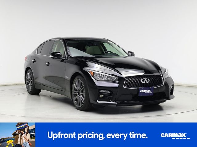 2016 INFINITI Q50 3.0T Red Sport 400