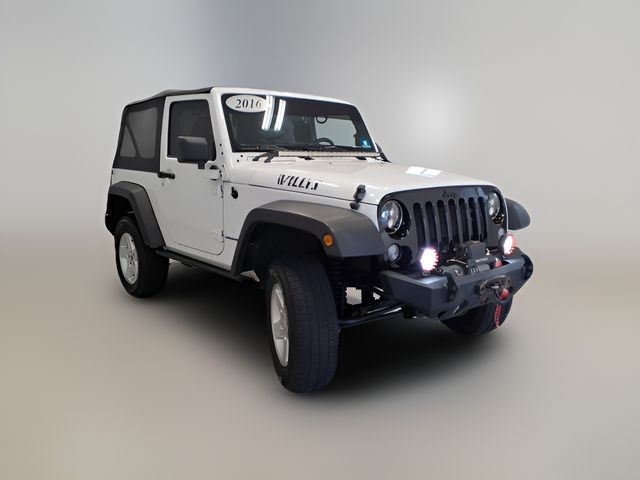 2016 Jeep Wrangler Willys Wheeler