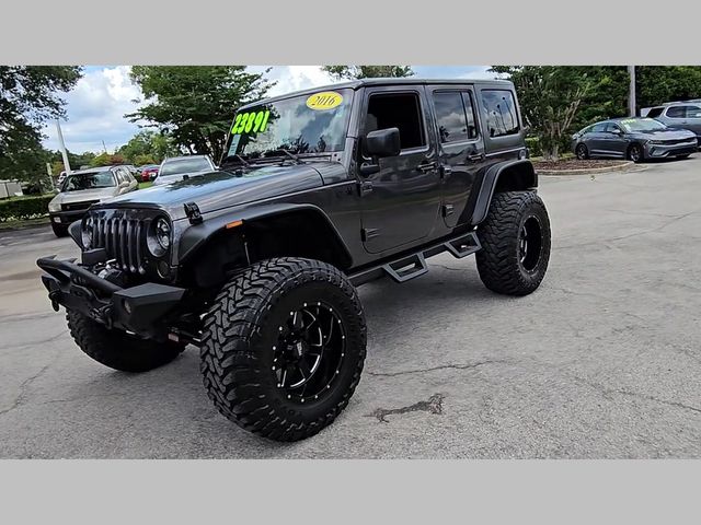 2016 Jeep Wrangler Unlimited Sport