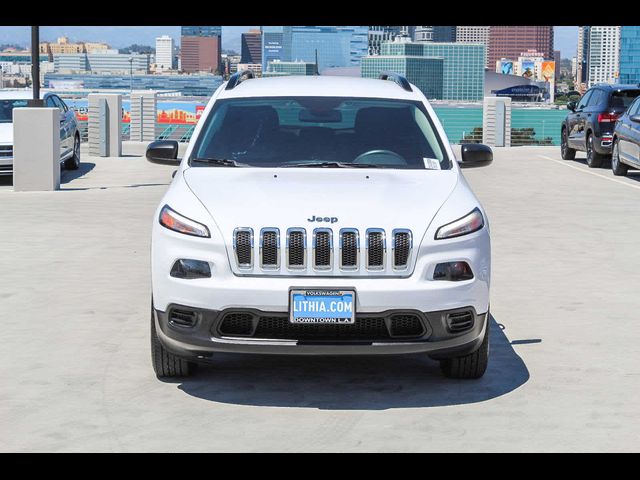 2016 Jeep Cherokee Sport