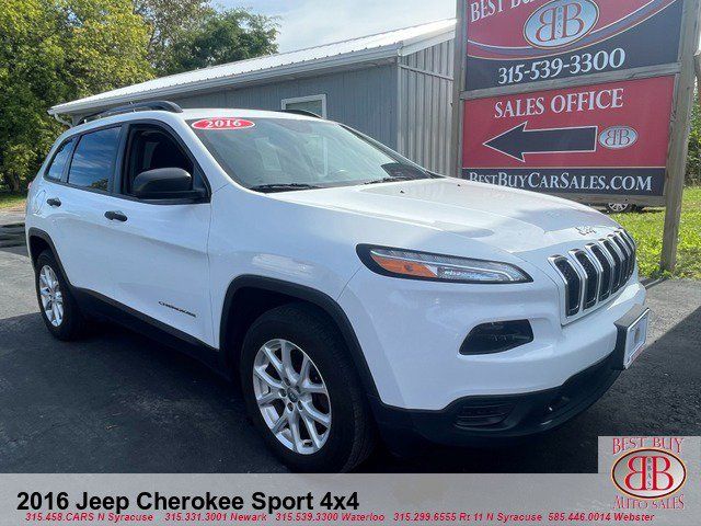 2016 Jeep Cherokee Sport