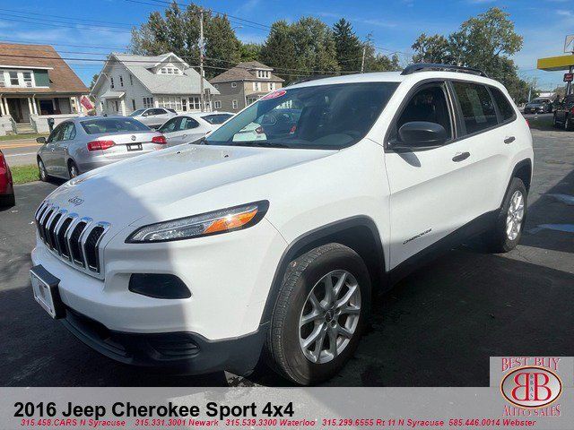 2016 Jeep Cherokee Sport