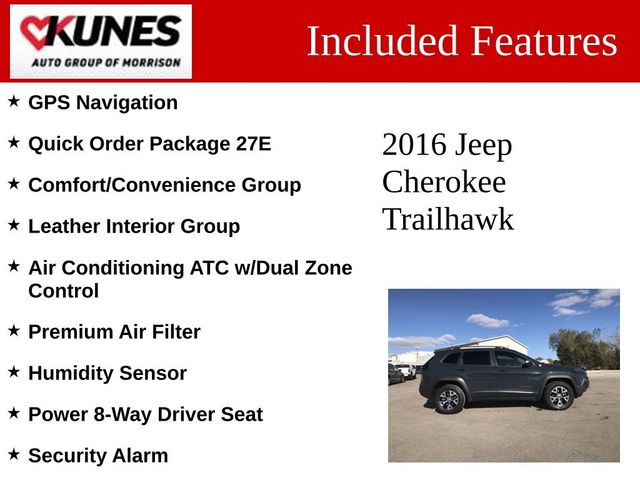 2016 Jeep Cherokee Trailhawk