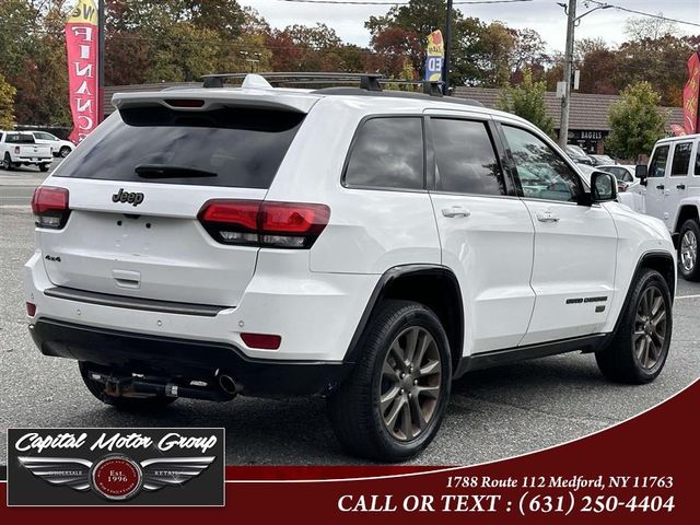 2016 Jeep Grand Cherokee Limited 75th Anniversary