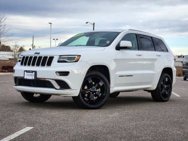 2016 Jeep Grand Cherokee High Altitude