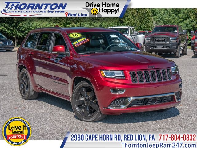 2016 Jeep Grand Cherokee High Altitude