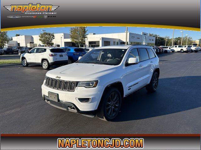 2016 Jeep Grand Cherokee Limited 75th Anniversary