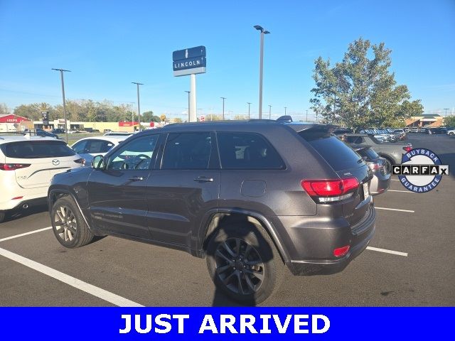 2016 Jeep Grand Cherokee Limited 75th Anniversary