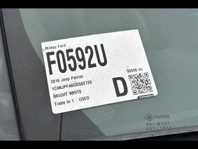 2016 Jeep Patriot High Altitude