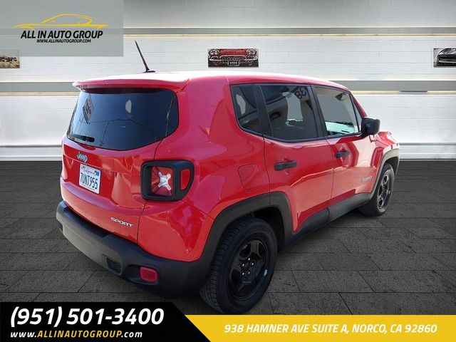 2016 Jeep Renegade Sport