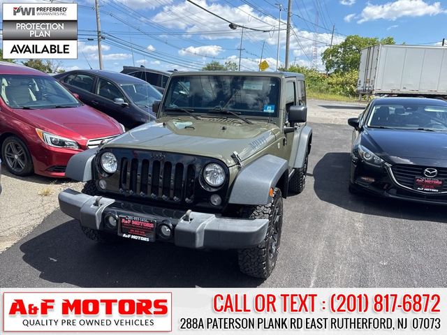 2016 Jeep Wrangler Willys Wheeler