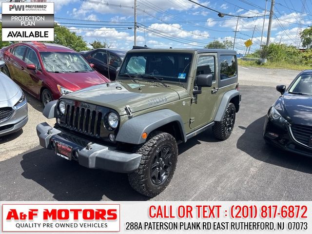 2016 Jeep Wrangler Willys Wheeler