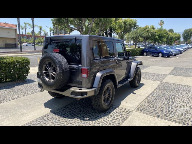 2016 Jeep Wrangler 75th Anniversary