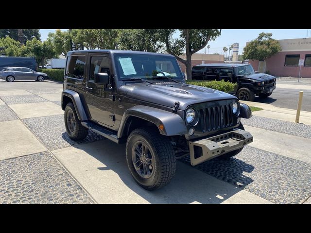 2016 Jeep Wrangler 75th Anniversary