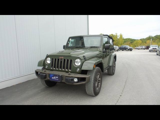 2016 Jeep Wrangler 75th Anniversary