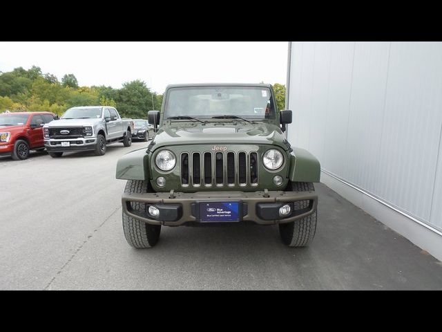 2016 Jeep Wrangler 75th Anniversary