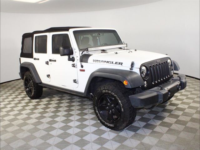 2016 Jeep Wrangler Unlimited Black Bear