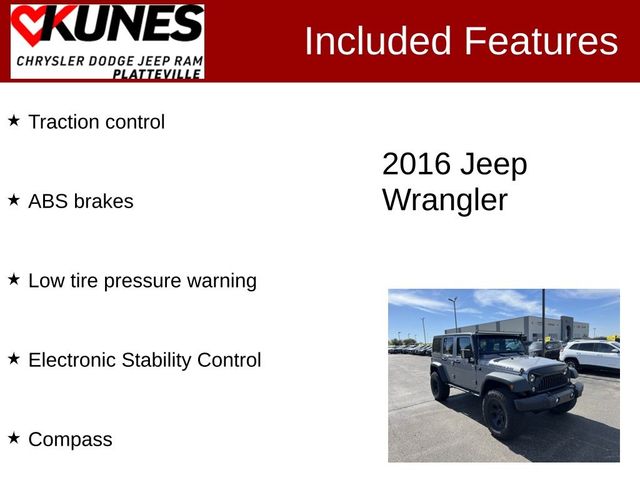 2016 Jeep Wrangler Unlimited Black Bear