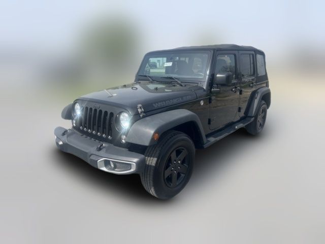 2016 Jeep Wrangler Unlimited Black Bear